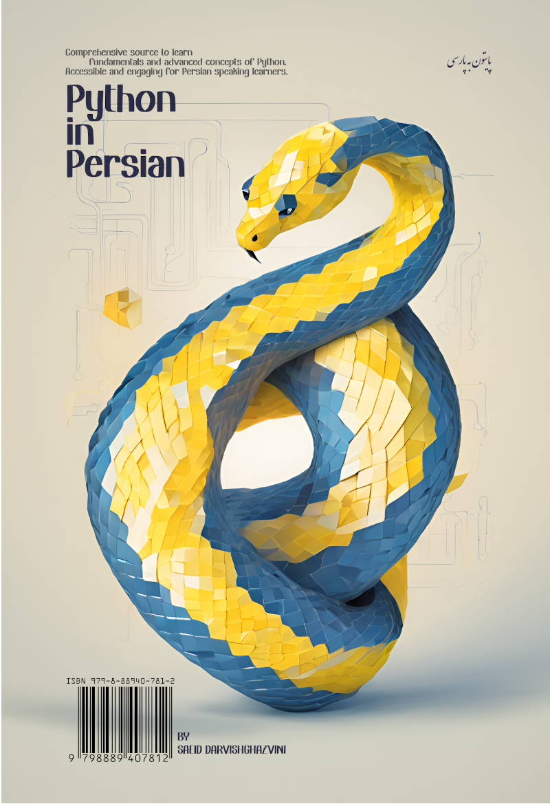 Python in Persian Book's Cover